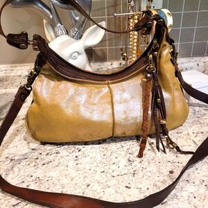 💚CLEARANCE💚 Green Vin Baker Tassel Hobo Bag